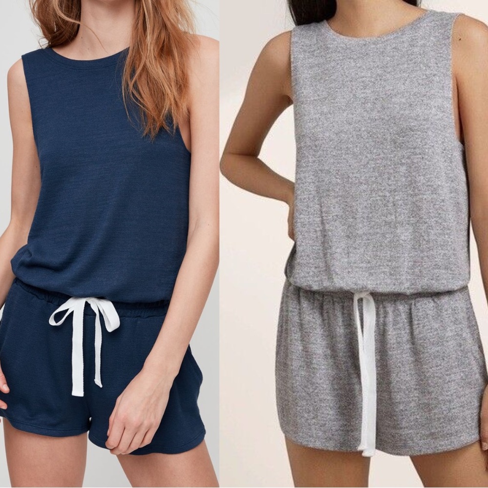 2 for 1- Aritzia Wilfred Free Izabel Jersey Knit Romper